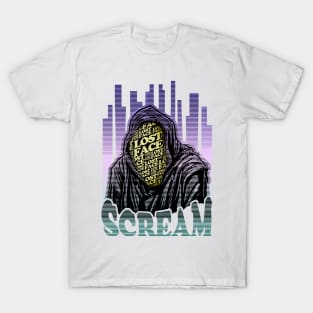 Scream VI (Scream 6) ghostface lostface horror movie graphic design T-Shirt